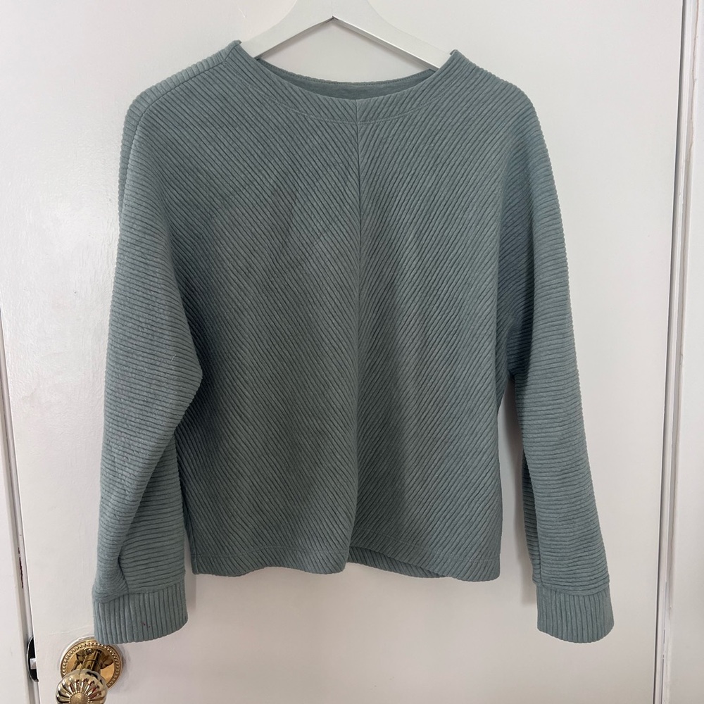 a new day Women's Ribbed Sweater - Light Blue
